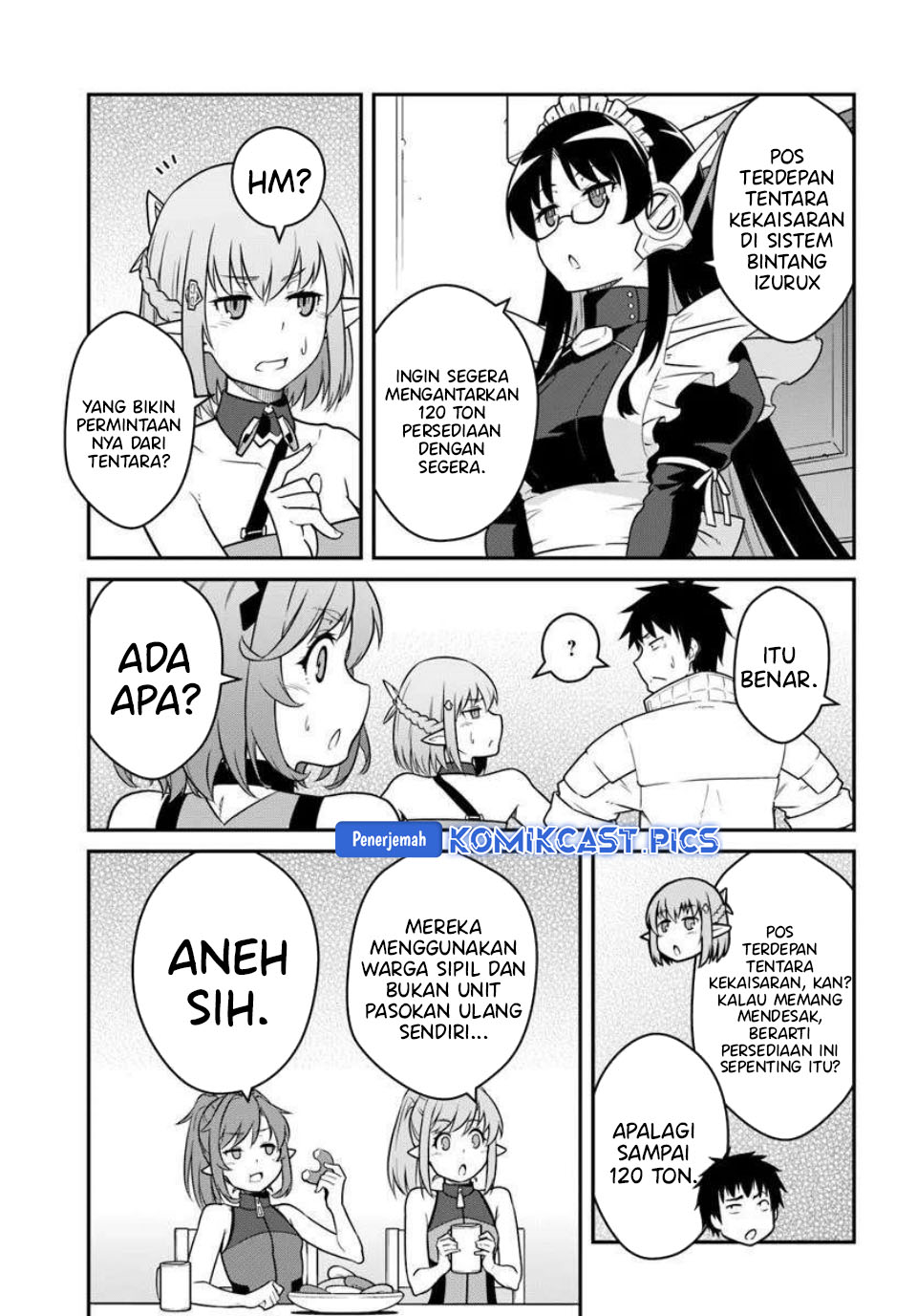 Mezametara Saikyou Soubi to Uchuusen-mochi datta no de, Ikkodate Mezashite Youhei Toshite Jiyuu ni Ikitai Chapter 50.2 Gambar 11